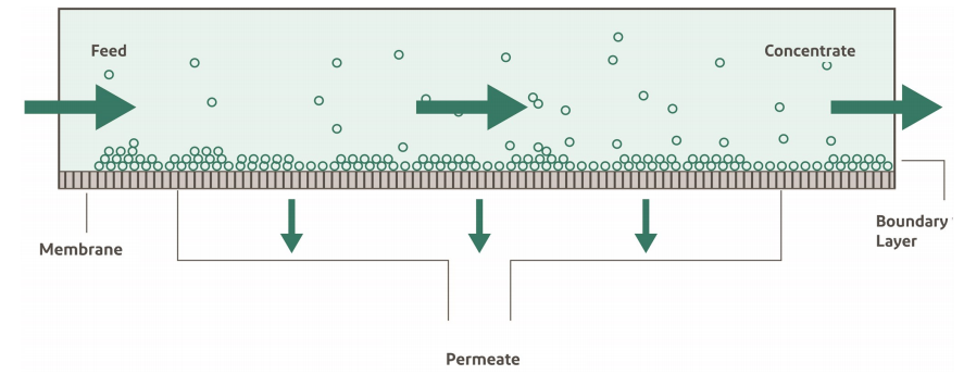 RO filtration diagram