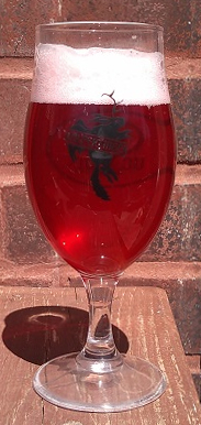 Sour beer in a glass
