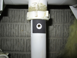Apply the adhesive gasket