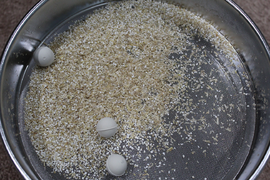 Milling sieve test result on #30 sieve